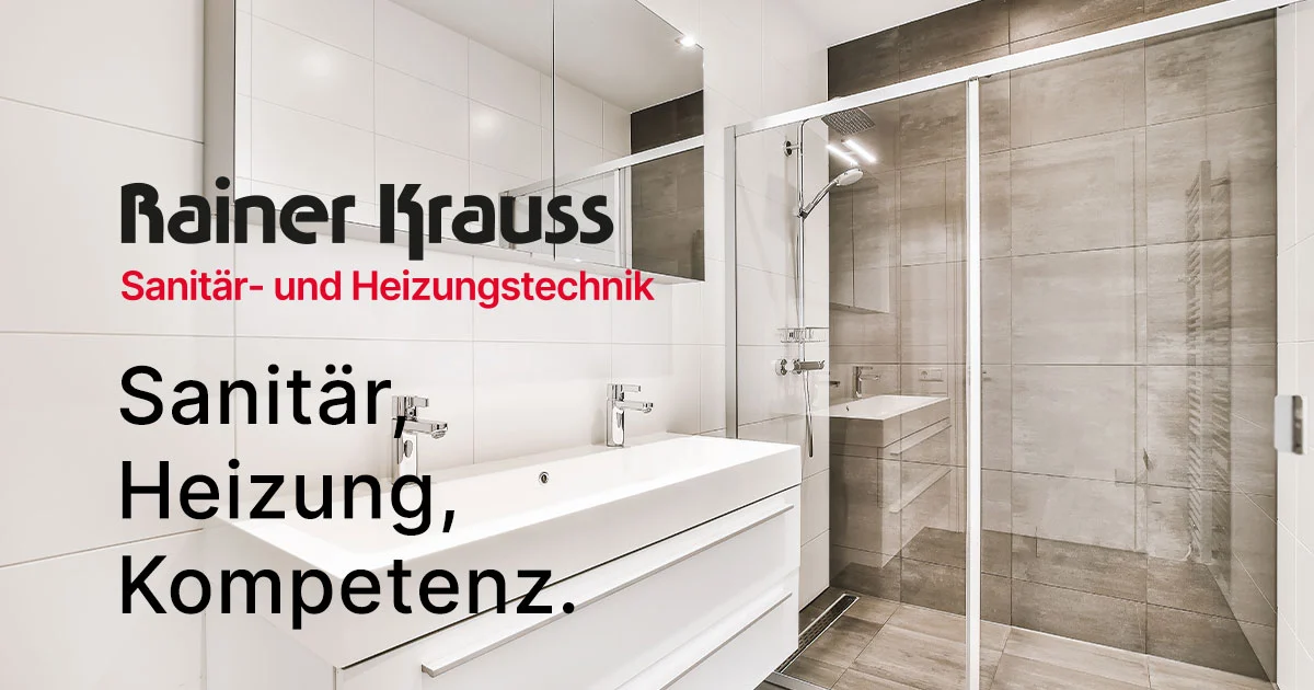 Sanitär- und Heizungstechnik | Rainer Krauss GmbH